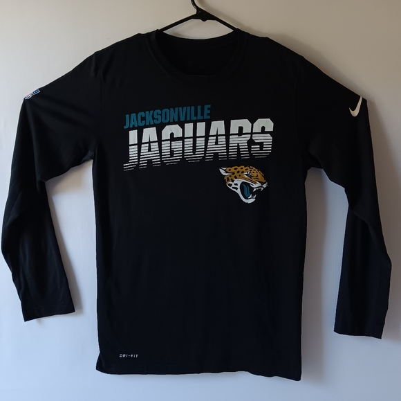 Nike Jacksonville Jaguars men's black long sleeve t-shirt size S - Picture 2 of 8